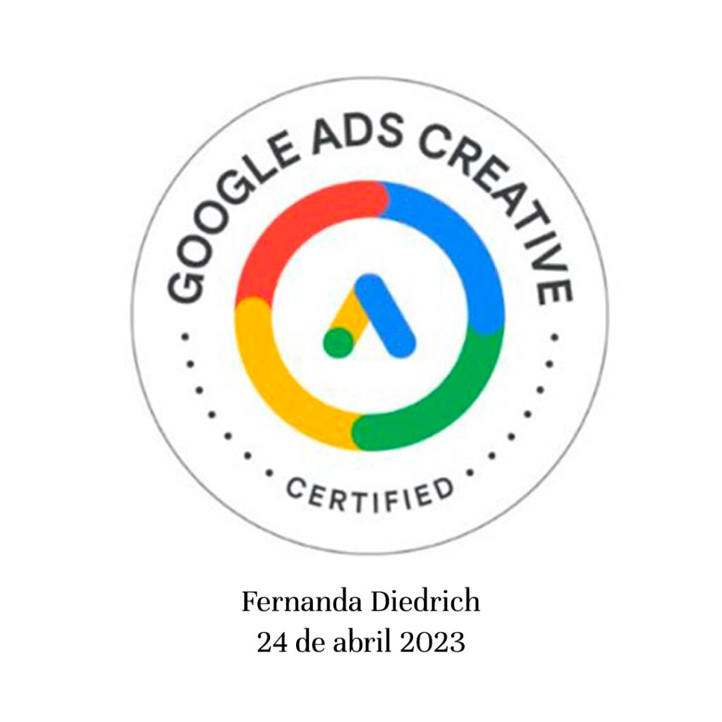 Certificado Google Ads